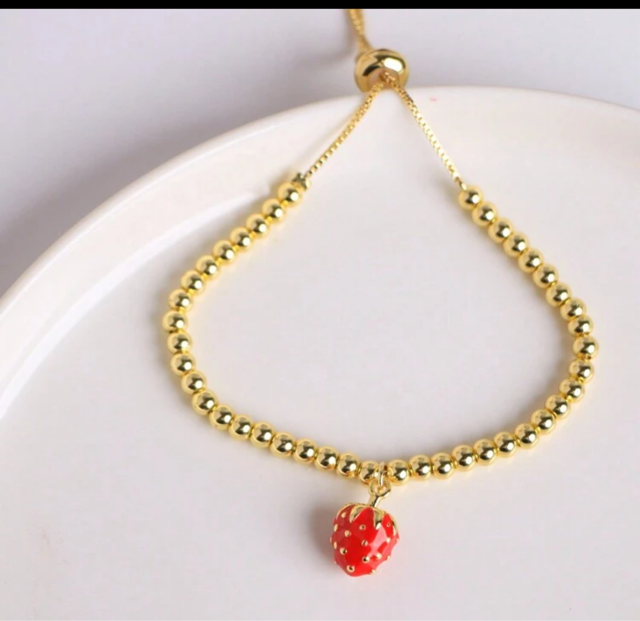 PULSERA DE FRESA