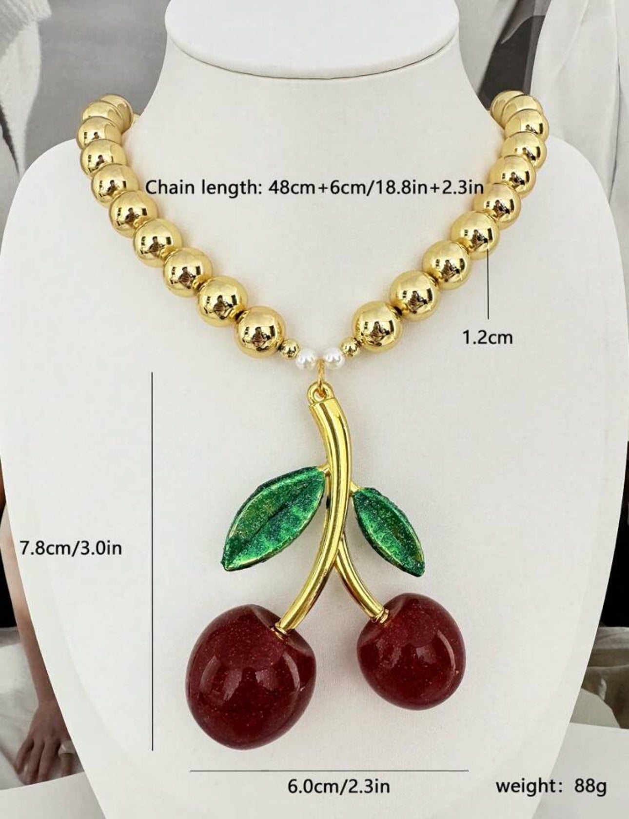 COLLAR DE CEREZA