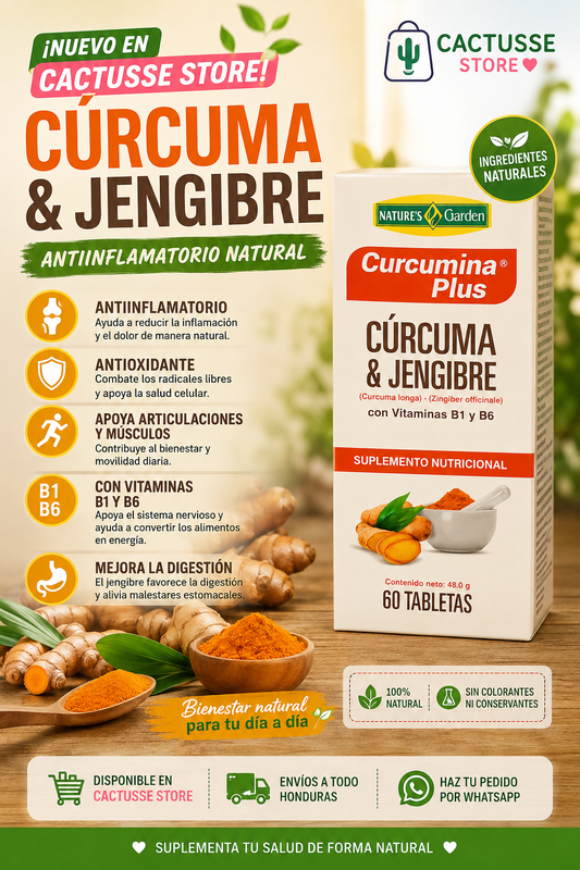 CÚRCUMA Y GENGIBRE